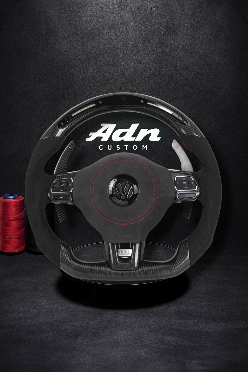 Volant Volkswagen Personnalisé Golf6/Polo /GTI (2008-2013) AdnCustom