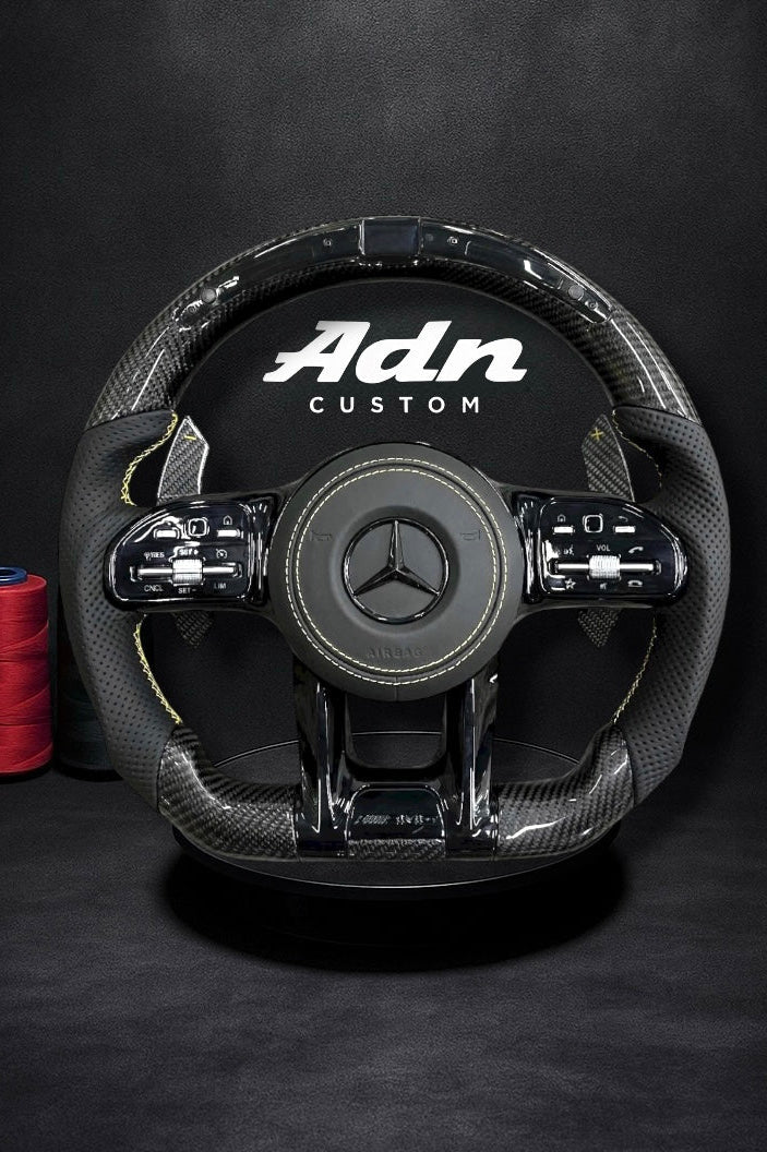VOLANT PERSONNALISÉ MERCEDES BENZ AMG (2015-2021) AdnCustom