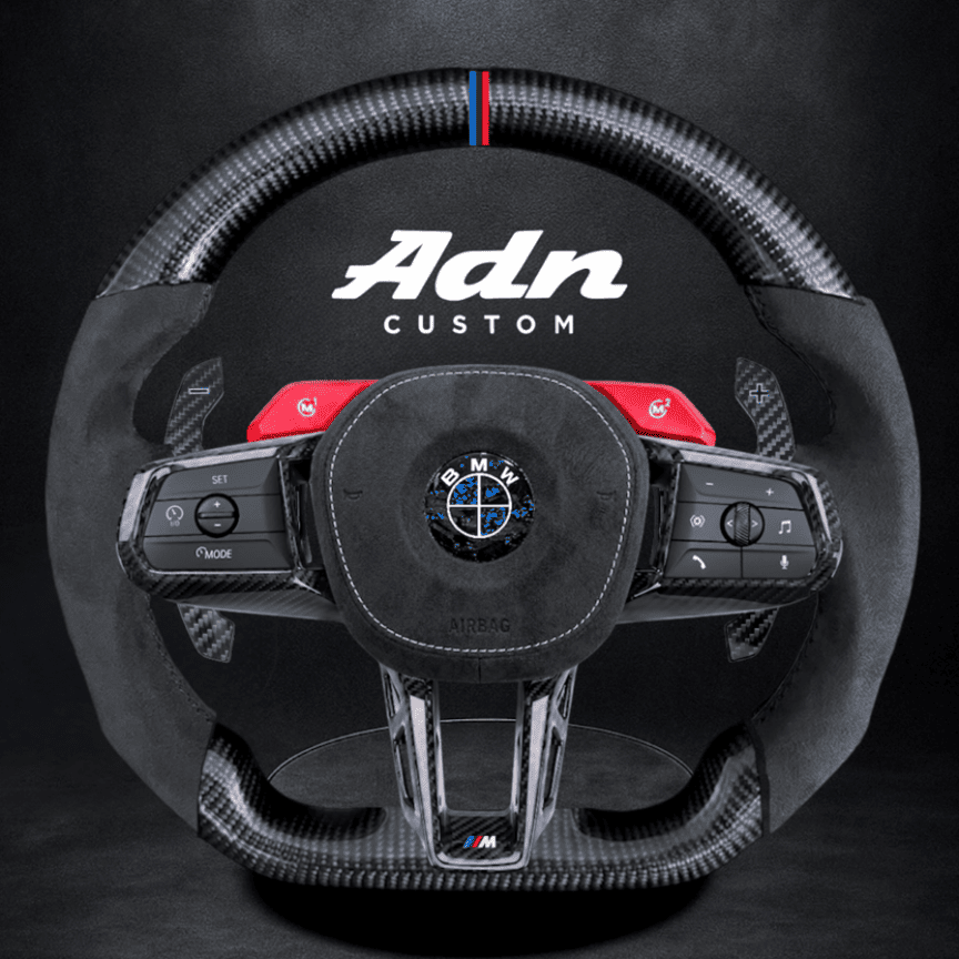 Volant BMW personnalisé F70/M5 G90/G45/U11...(U/G/F) (2024-2026) AdnCustom