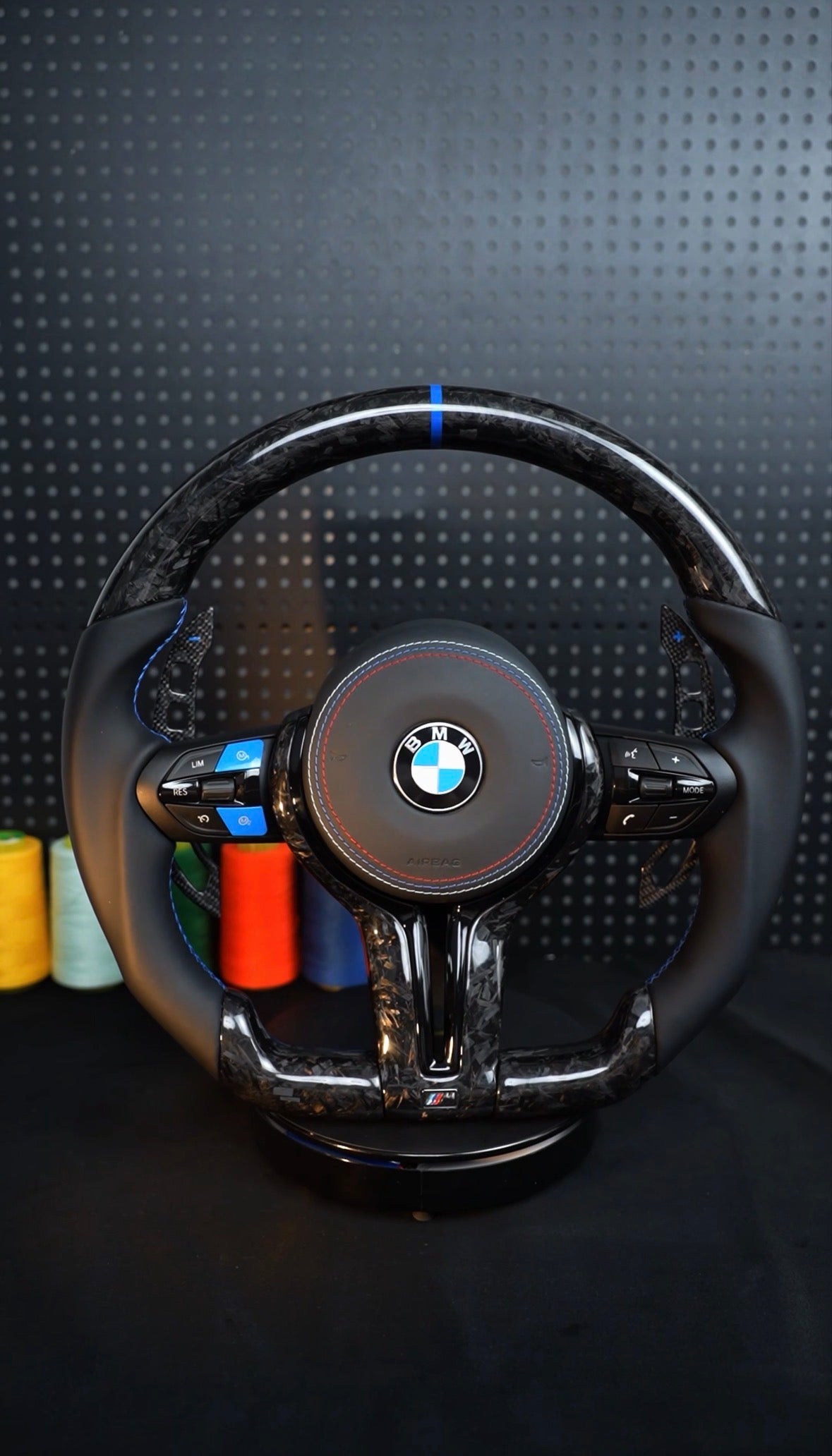 Volant Complet Personnalisé Carbone Forgé BMW M2/M3/M4/M5/X..(F) (2012-2019) AdnCustom