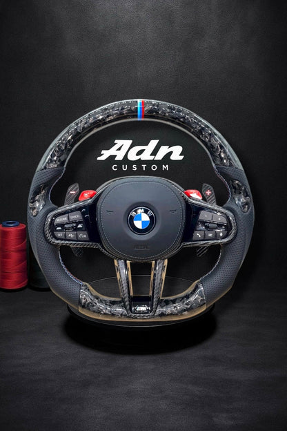 Volant Personnalisé Cuir/Alcantara BMW M2/M3/M4/M5/X..(G) (2018-2025) AdnCustom