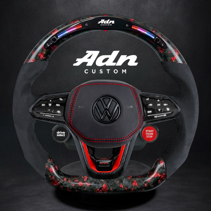 Volant Volkswagen Personnalisé Golf8/Polo R/GTI (2019-2025) AdnCustom