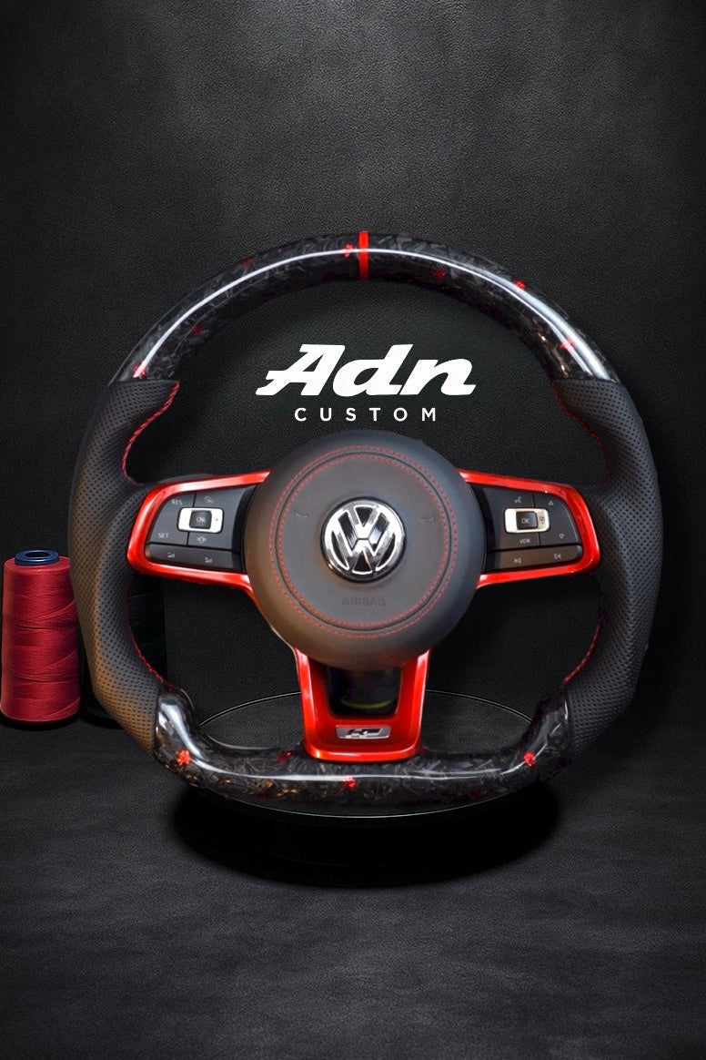 Volant Volkswagen Personnalisé Golf7/Polo R/GTI (2012-2020) AdnCustom