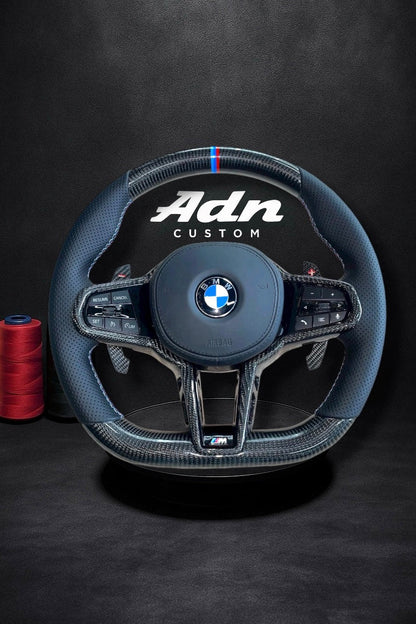 Volant Personnalisé Cuir/Alcantara BMW M2/M3/M4/M5/X..(G) (2018-2025) AdnCustom