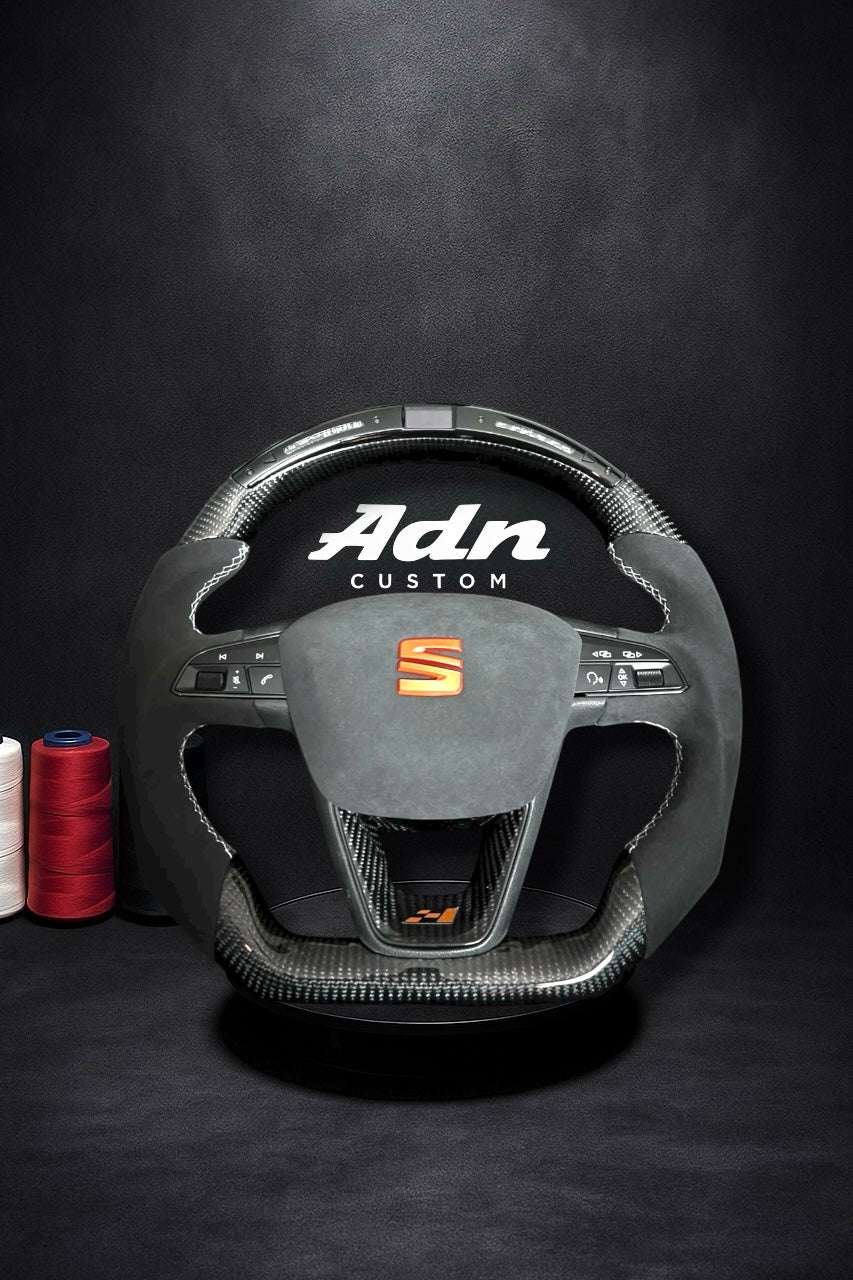 Volant personnalisé SEAT CUPRA/FR 5F LEON/IBIZA/ATECA (2013-2019) AdnCustom