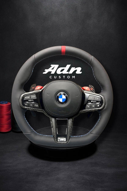Volant Personnalisé Cuir/Alcantara BMW M2/M3/M4/M5/X..(G) (2018-2025) AdnCustom