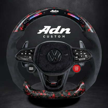 Volant Volkswagen Personnalisé Golf8/Polo R/GTI (2019-2025) AdnCustom