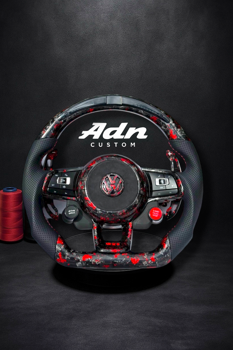 Volant Volkswagen Personnalisé Golf7/Polo R/GTI (2012-2020) AdnCustom