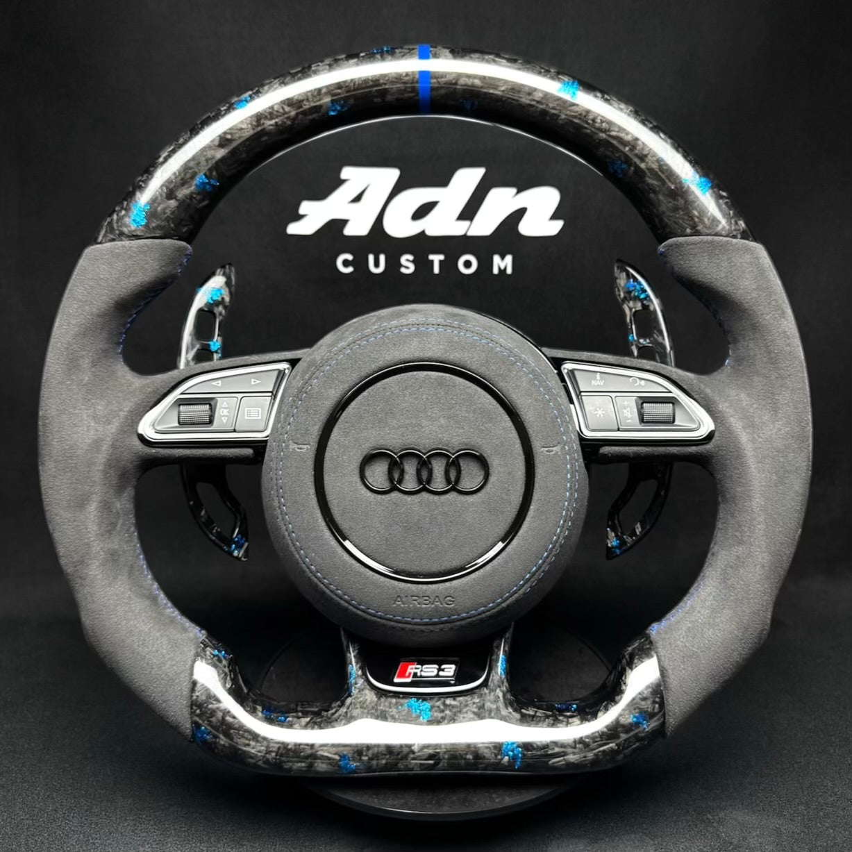 Volant Audi personnalisé A / S / RS / Q (2012-2017) AdnCustom