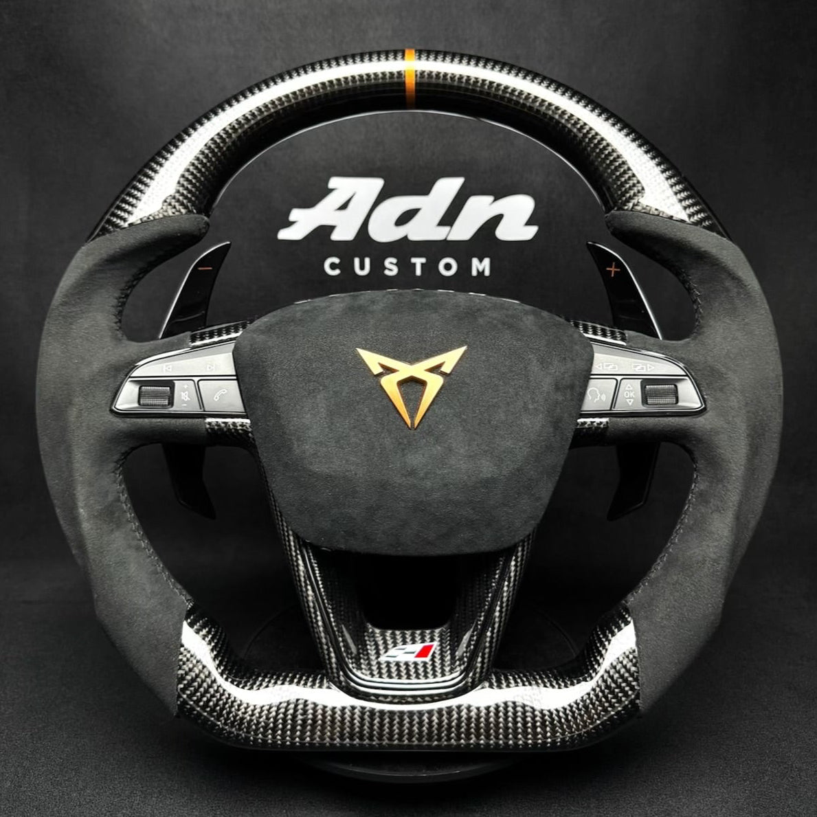 Volant personnalisé SEAT CUPRA/FR 5F LEON/IBIZA/ATECA (2013-2019) AdnCustom