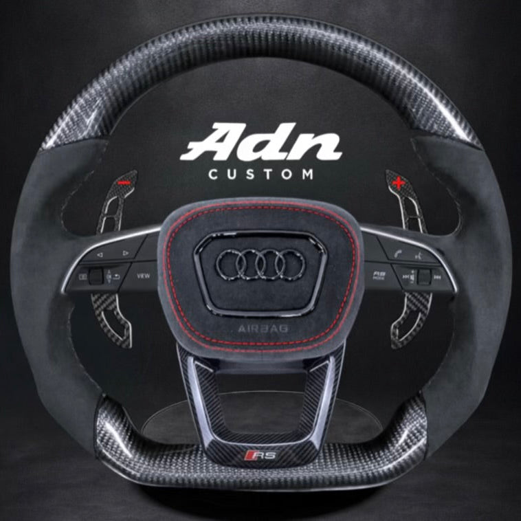 Volant Audi personnalisé A / S / RS / Q / SQ / RSQ (2018-2025) AdnCustom