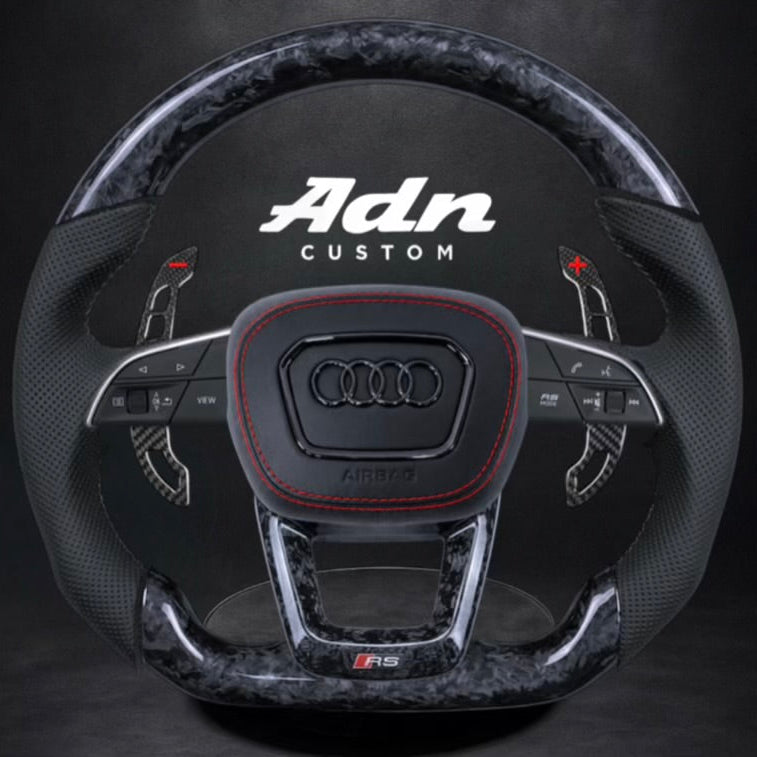 Volant Audi personnalisé A / S / RS / Q / SQ / RSQ (2018-2025) AdnCustom