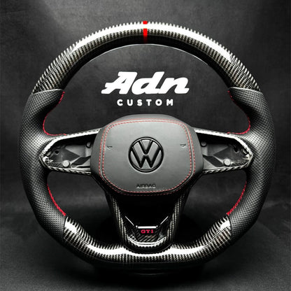 Volant Volkswagen Personnalisé Golf8/Polo R/GTI (2019-2025) AdnCustom