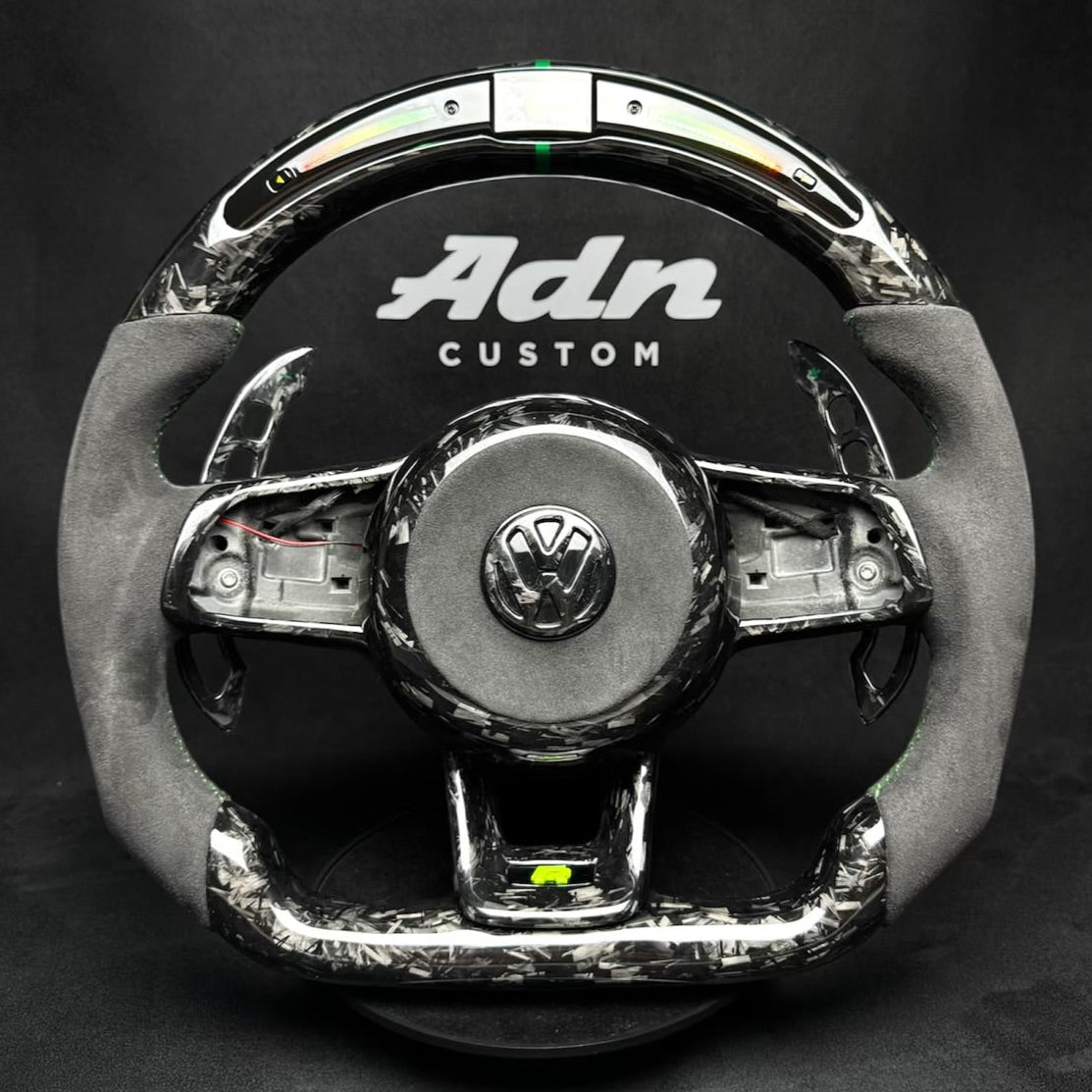 Volant Volkswagen Personnalisé Golf7/Polo R/GTI (2012-2020) AdnCustom