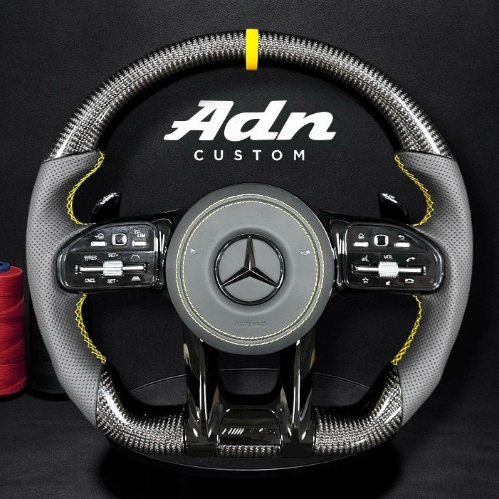 VOLANT PERSONNALISÉ MERCEDES BENZ AMG (2015-2021) AdnCustom
