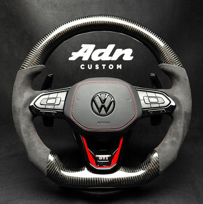 Volant Volkswagen Personnalisé Golf8/Polo R/GTI (2019-2026) AdnCustom