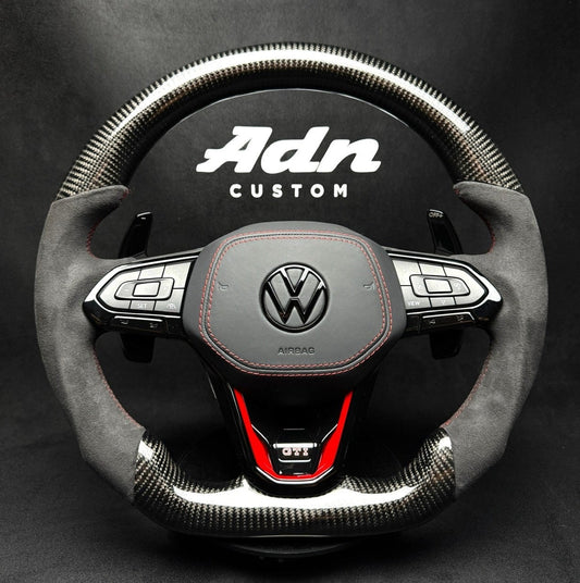 Volant Volkswagen Personnalisé Golf8/Polo R/GTI (2019-2026) AdnCustom