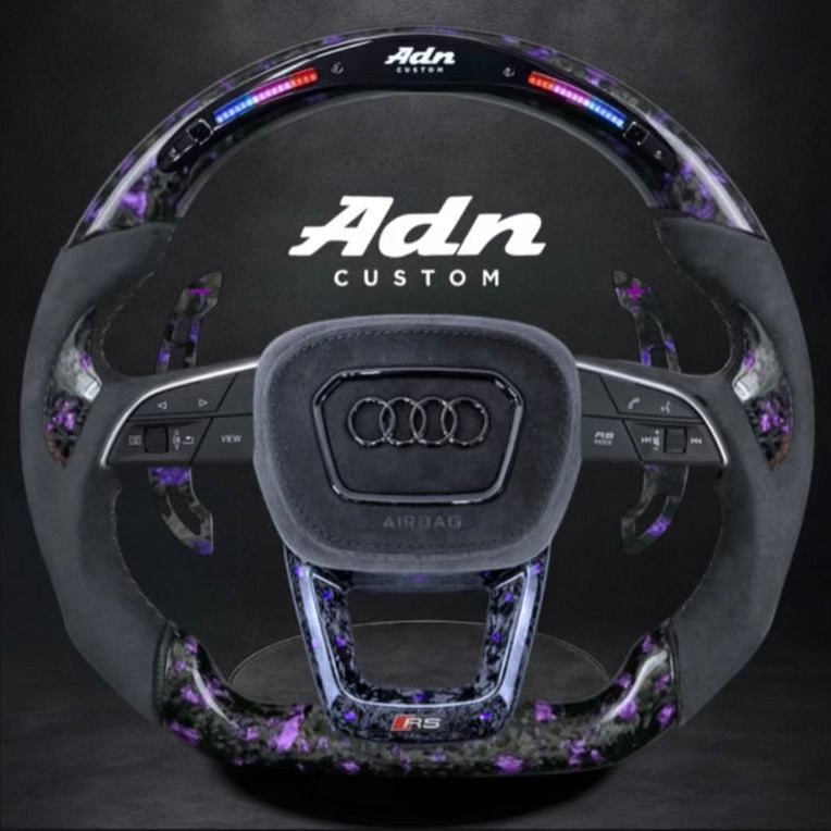 Volant Audi personnalisé A / S / RS / Q / SQ / RSQ (2018-2025) AdnCustom