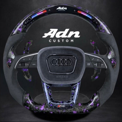 Volant Audi personnalisé A / S / RS / Q / SQ / RSQ (2018-2025) AdnCustom