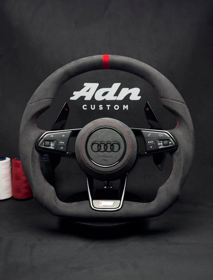 Volant Audi personnalisé TT, TTS, TTRS, R8, RS3 Sur mesure - (2014-2023) AdnCustom