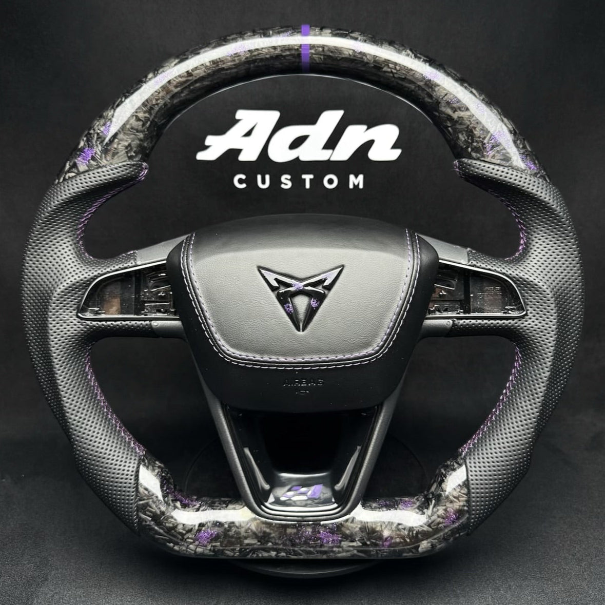 Volant personnalisé SEAT CUPRA/FR 5F LEON/IBIZA/ATECA (2013-2019) AdnCustom