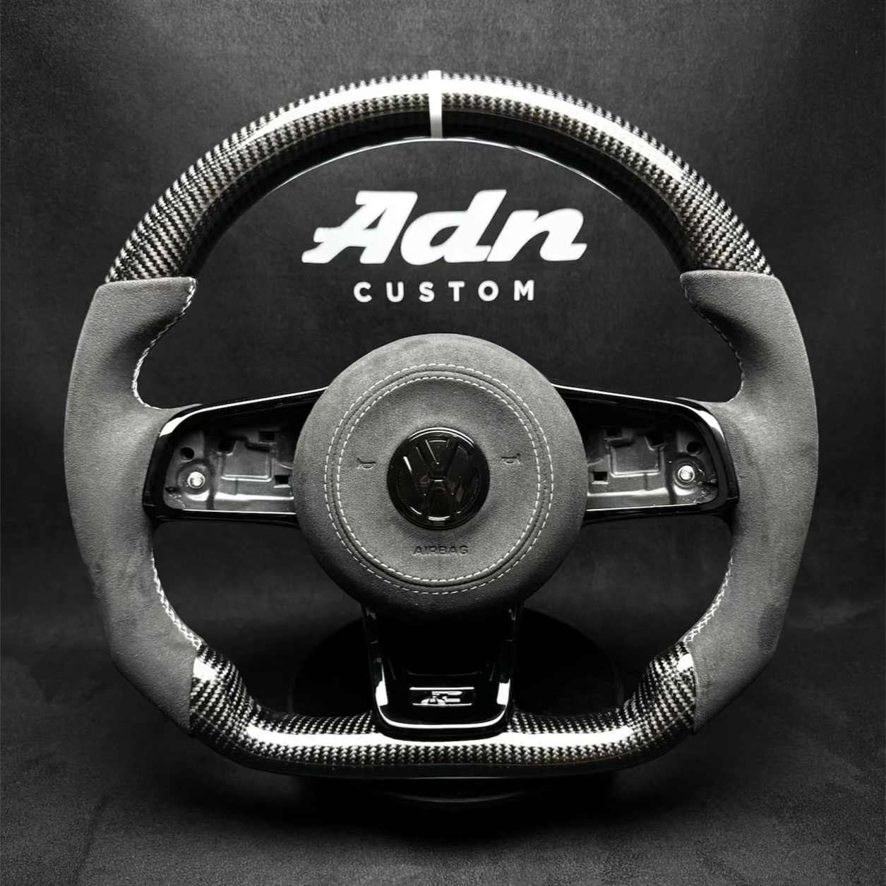 Volant Volkswagen Personnalisé Golf7/Polo R/GTI (2012-2020) AdnCustom