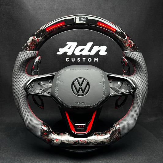 Volant Volkswagen Personnalisé Golf8/Polo R/GTI (2019-2025) AdnCustom