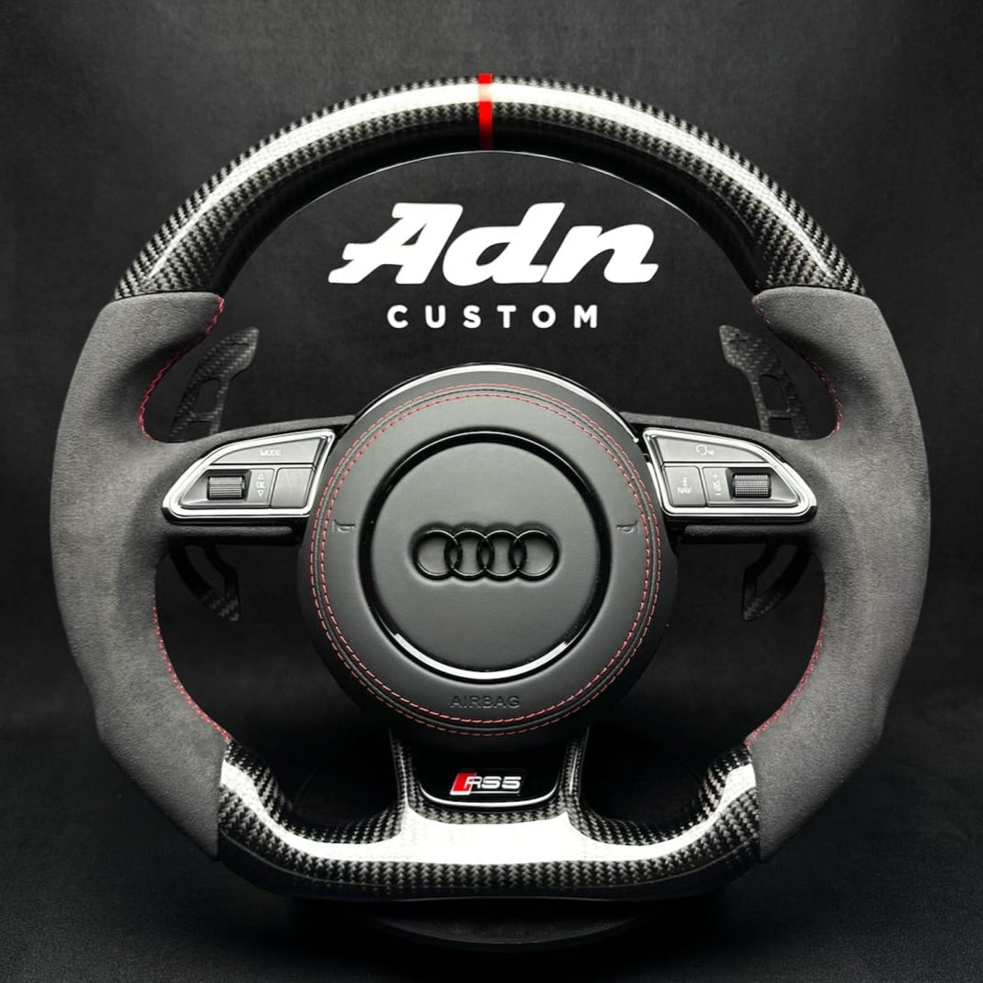 Volant Audi personnalisé A / S / RS / Q (2012-2017) AdnCustom