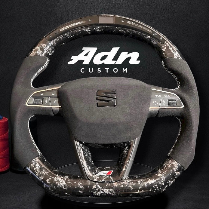 Volant personnalisé SEAT CUPRA/FR 5F LEON/IBIZA/ATECA (2013-2019) AdnCustom