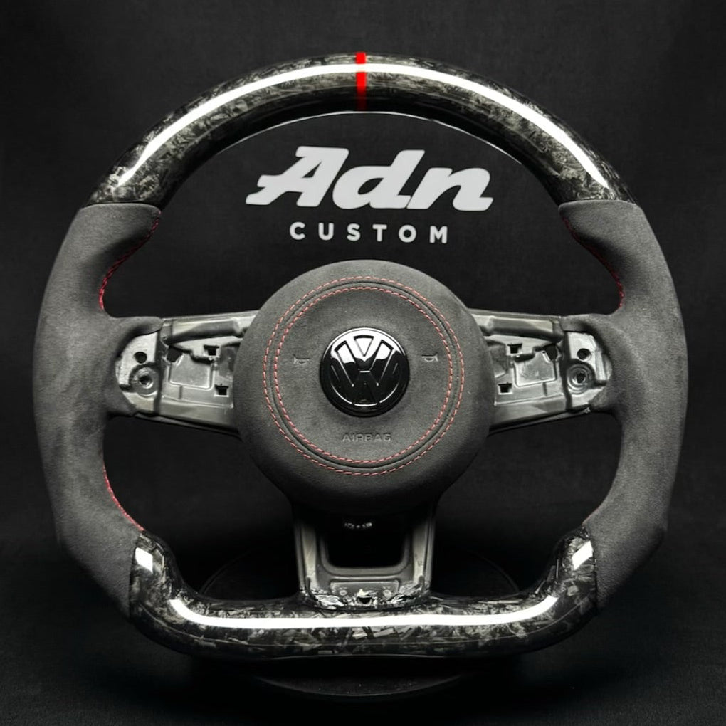 Volant Volkswagen Personnalisé Golf7/Polo R/GTI (2012-2020) AdnCustom