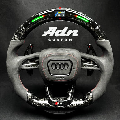 Volant Audi personnalisé A / S / RS / Q / SQ / RSQ (2018-2025) AdnCustom