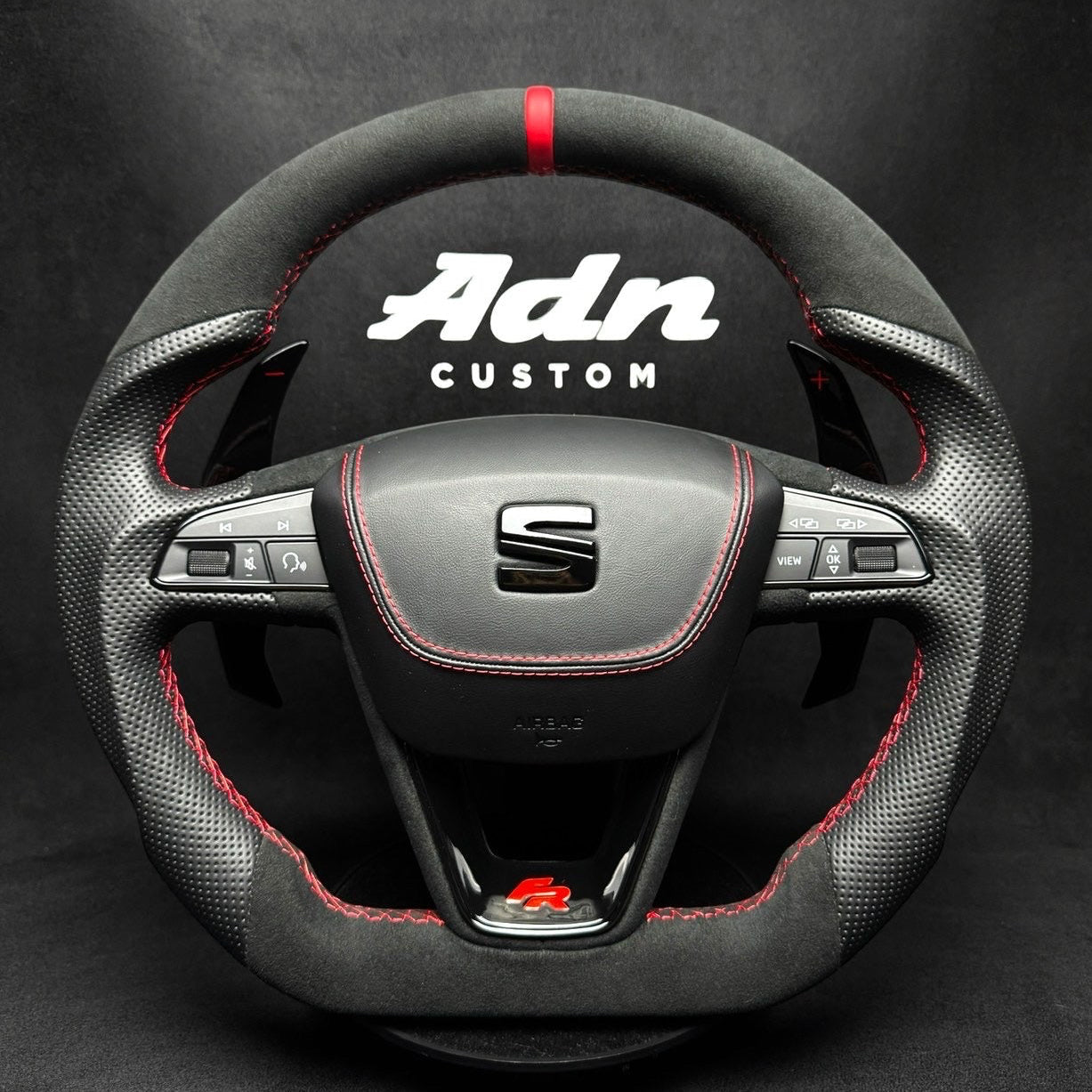 Volant personnalisé SEAT CUPRA/FR 5F LEON/IBIZA/ATECA (2013-2019) AdnCustom