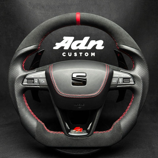 Volant personnalisé SEAT CUPRA/FR 5F LEON/IBIZA/ATECA (2013-2019) AdnCustom
