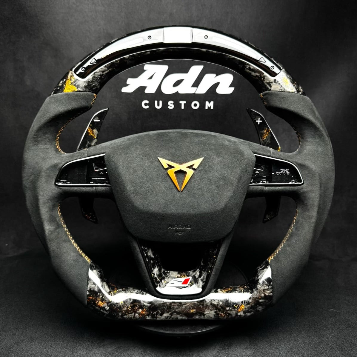 Volant personnalisé SEAT CUPRA/FR 5F LEON/IBIZA/ATECA (2013-2019) AdnCustom